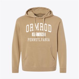 Ormrod Pennsylvania Classic Established Pigment-Dyed Hoodie