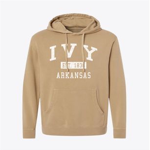 Ivy Arkansas Classic Established Pigment-Dyed Hoodie