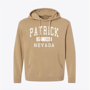 Patrick Nevada Classic Established Pigment-Dyed Hoodie