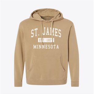 St. James Minnesota Classic Established Pigment-Dyed Hoodie