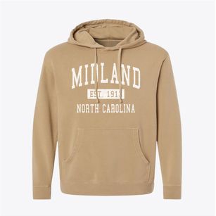 Midland North Carolina Classic Established Pigment-Dyed Hoodie
