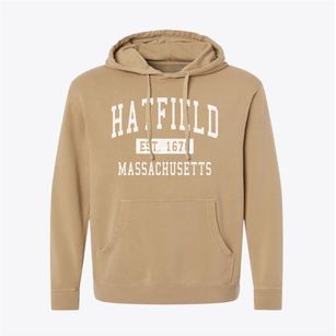 Hatfield Massachusetts Classic Established Pigment-Dyed Hoodie