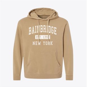 Bainbridge New York Classic Established Pigment-Dyed Hoodie