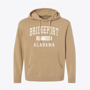 Bridgeport Alabama Classic Established Pigment-Dyed Hoodie