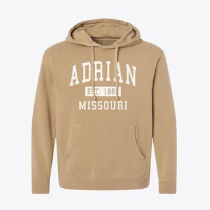 Adrian Missouri Classic Established Pigment-Dyed Hoodie