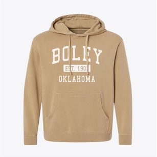 Boley Oklahoma Classic Established Pigment-Dyed Hoodie
