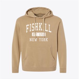 Fishkill New York Classic Established Pigment-Dyed Hoodie
