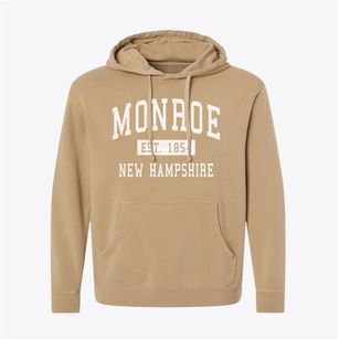 Monroe New Hampshire Classic Established Pigment-Dyed Hoodie