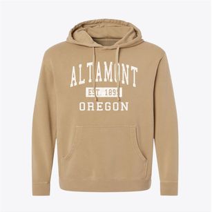 Altamont Oregon Classic Established Pigment-Dyed Hoodie