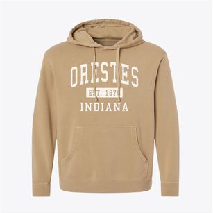Orestes Indiana Classic Established Pigment-Dyed Hoodie
