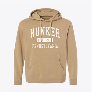 Hunker Pennsylvania Classic Established Pigment-Dyed Hoodie