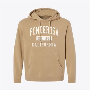 Ponderosa California Classic Established Pigment-Dyed Hoodie