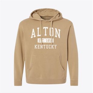Alton Kentucky Classic Established Pigment-Dyed Hoodie