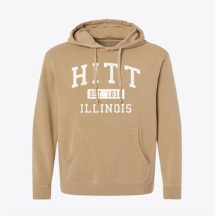 Hitt Illinois Classic Established Pigment-Dyed Hoodie