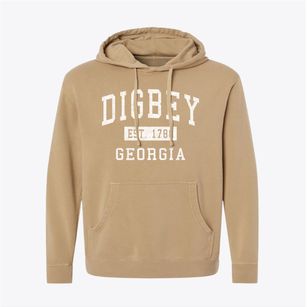 Digbey Georgia Classic Established Pigment-Dyed Hoodie