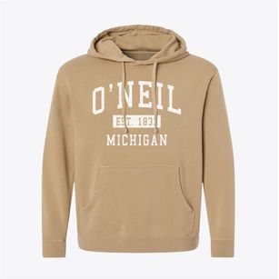 O'neil Michigan Classic Established Pigment-Dyed Hoodie