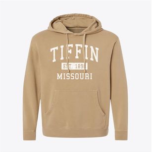 Tiffin Missouri Classic Established Pigment-Dyed Hoodie