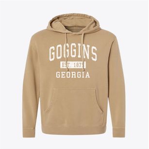 Goggins Georgia Classic Established Pigment-Dyed Hoodie