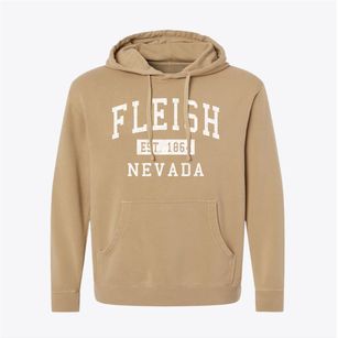 Fleish Nevada Classic Established Pigment-Dyed Hoodie
