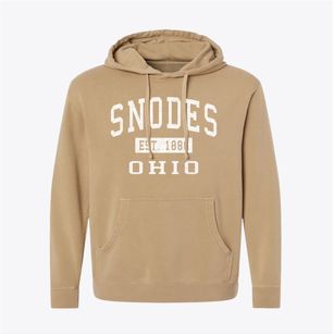 Snodes Ohio Classic Established Pigment-Dyed Hoodie