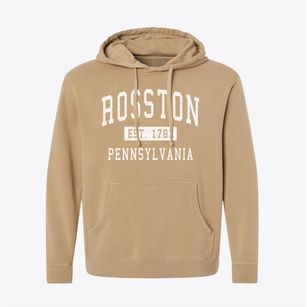 Rosston Pennsylvania Classic Established Pigment-Dyed Hoodie