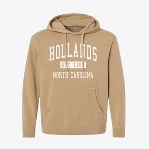 Hollands North Carolina Classic Established Pigment-Dyed Hoodie