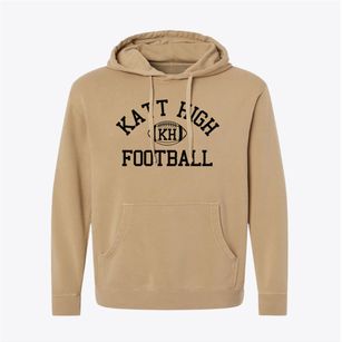 Katt High Classic Football Pigment-Dyed Hoodie
