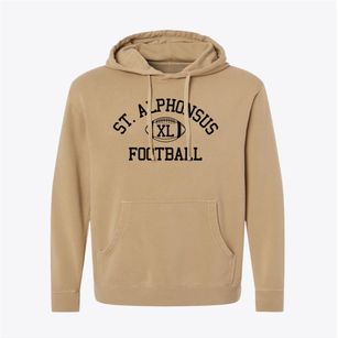 St. Alphonsus Parish Classic Football Pigment-Dyed Hoodie