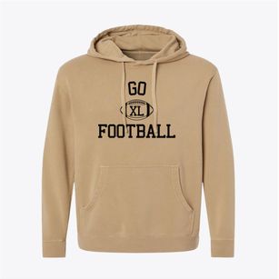 Go Like The Wind School Classic Football Pigment-Dyed Hoodie