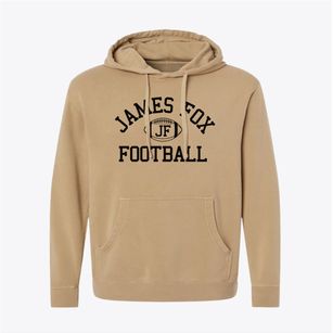 James Fox Community School Classic Football Pigment-Dyed Hoodie