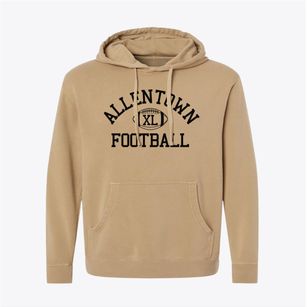 Allentown Christian School Classic Football Pigment-Dyed Hoodie