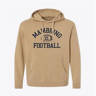 Mambrino School Classic Football Pigment-Dyed Hoodie