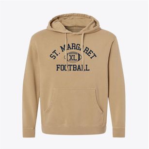 St. Margaret Catholic School Classic Football Pigment-Dyed Hoodie
