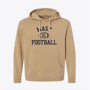 Mast School Classic Football Pigment-Dyed Hoodie