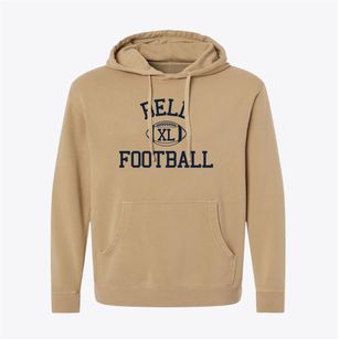 Bell Intermediate School Classic Football Pigment-Dyed Hoodie