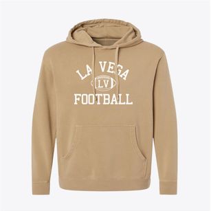 La Vega Primary Center Classic Football Pigment-Dyed Hoodie
