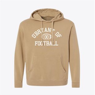 O'bryant School Of Math & Science Classic Football Pigment-Dyed Hoodie