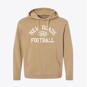 New Roads School Classic Football Pigment-Dyed Hoodie