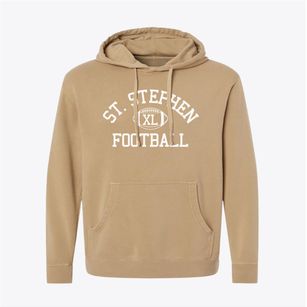 Saint Stephen Regional School Classic Football Pigment-Dyed Hoodie