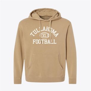 Tullahoma High School Classic Football Pigment-Dyed Hoodie