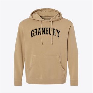 Granbury Intermediate School Varsity Arch Pigment-Dyed Hoodie