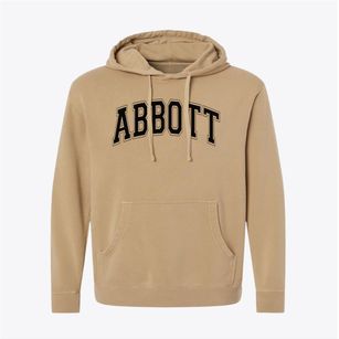 Abbott High School Varsity Arch Pigment-Dyed Hoodie