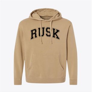 Rusk Primary School Varsity Arch Pigment-Dyed Hoodie