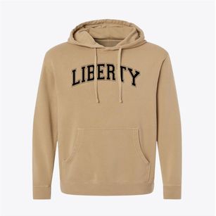 Liberty Developmental Center Varsity Arch Pigment-Dyed Hoodie