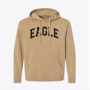 Eagle Charter School Varsity Arch Pigment-Dyed Hoodie