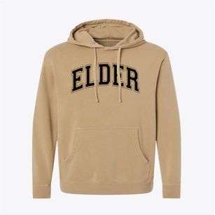 Elder Middle School Varsity Arch Pigment-Dyed Hoodie