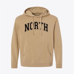 North Elementary School Varsity Arch Pigment-Dyed Hoodie