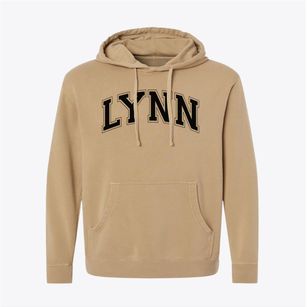 Lynn Middle School Varsity Arch Pigment-Dyed Hoodie