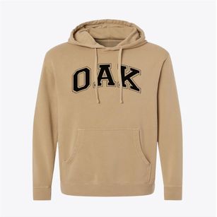 Oak Grove Elementary Center Varsity Arch Pigment-Dyed Hoodie