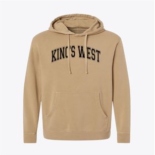 King's West School Varsity Arch Pigment-Dyed Hoodie